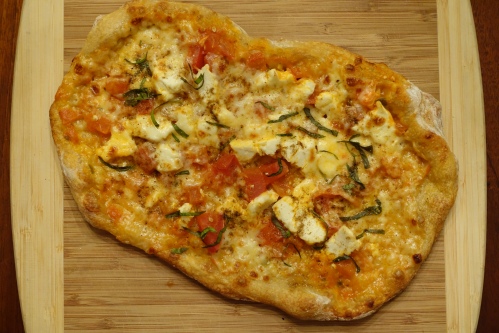 Paneer Pizza with Tandoori Masala